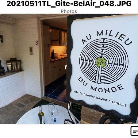 Gite De Charme Au Milieu Du Monde Namur Ngoại thất bức ảnh